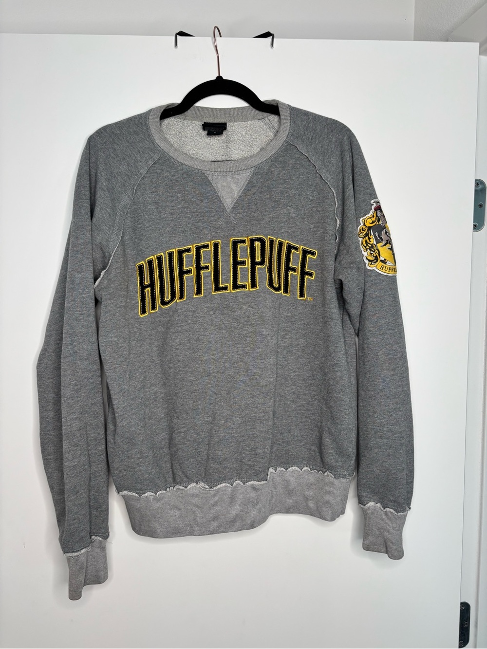 Hufflepuff Gray Crewneck Sweatshirt - Official Licensed